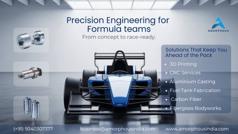 How 3D Printing and CNC Technology Are Revolutionizing Student Motorsport in India