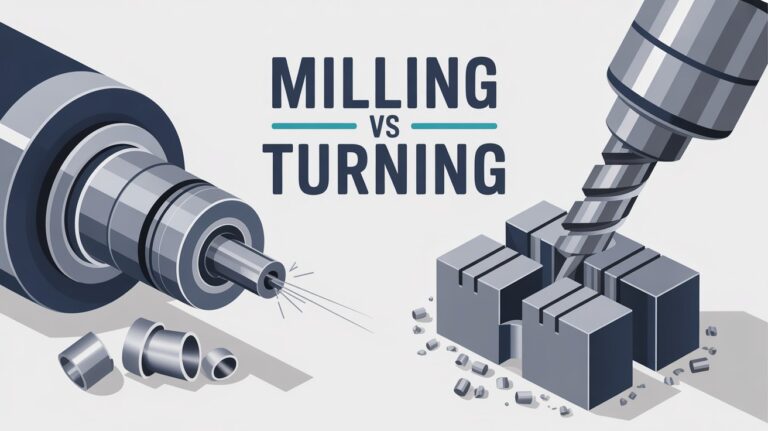 Milling vs Turning – What’s the Difference?