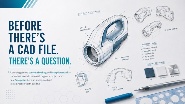 BEFORE THERE’S A CAD FILE, THERE’S A QUESTION.